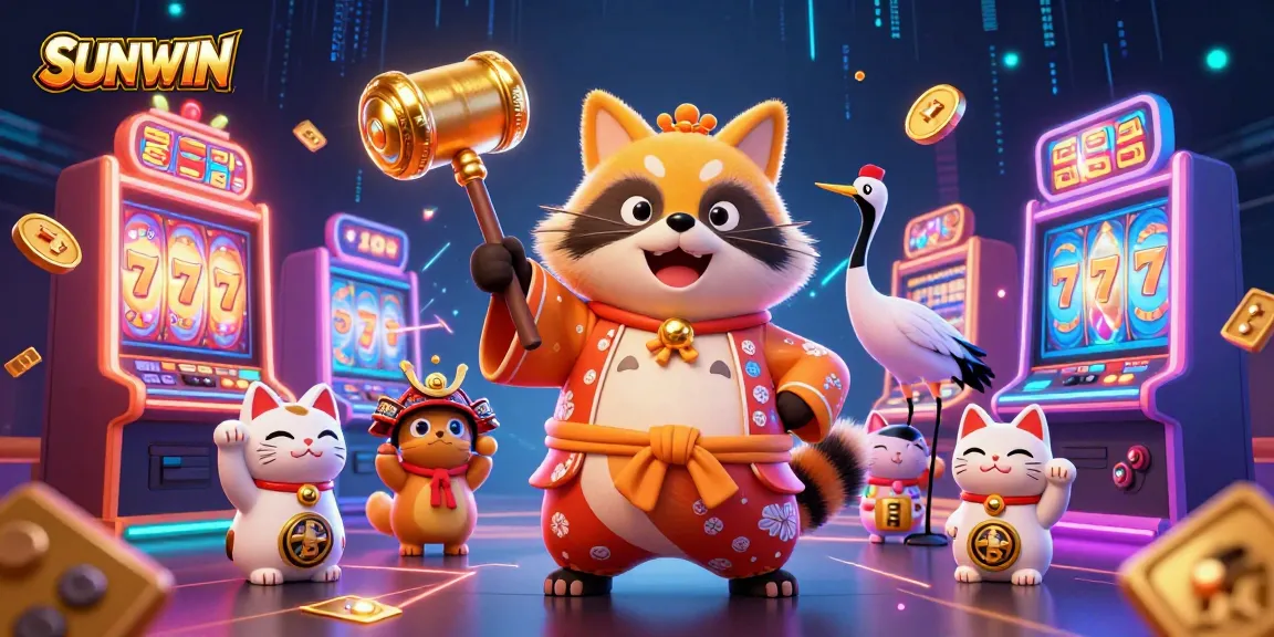 SUNWIN invites players to experience thrilling slot games with cheerful characters and exciting visuals.